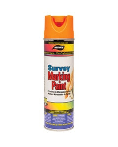 17oz Survey Marking Spray Paint Fluorescent Red