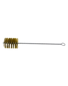 3″ Diameter × 18″ OAL, Brass, 84 Series Tube Brush-For Thru Holes