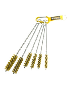 ‎6 pc Power Brush Set, 1/2″ - 1″ Brush Diameters, Brass