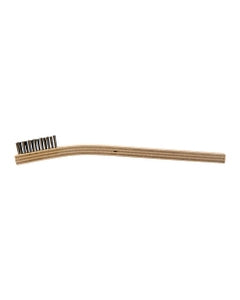 1/2″ × 0.437″ × 7 1/4″, Stainless Steel Bristle, Tooth Brush Style Hand Scratch Brushes