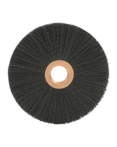 3″ Diameter × 1/2″ Width, Nylon, 0.006″ Crimped Bristle, Wheel Brush