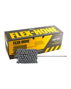 5″ Bore Diameter × 6″ Hone Length × 17.5″ Overall Length, 60 Grit, Boron Carbide - Heavy Duty Flex-Hone