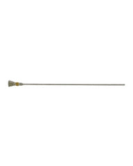 1/4″ Diameter × 0.112″ Shank Diameter × 1/2″ Trim Length, 0.004″ Crimped Bristle, Stainless Steel, Cut For Power Brush