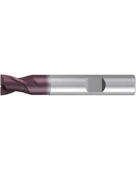 Chamfer End Mill; 2.8 mm Dia. × 4 mm LOC × 6 mm Shank Dia. × 50 mm OAL ; 2 FL ; Carbide ; AlTiN ; Series 2511A