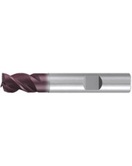 Square End Mill; 2.8 mm Dia. × 4 mm LOC × 6 mm Shank Dia. × 50 mm OAL ; 3 FL ; Carbide ; AlTiN ; Series 2517A