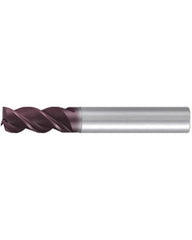 Square End Mill; 2 mm Dia. × 6 mm LOC × 6 mm Shank Dia. × 57 mm OAL ; 3 FL ; Carbide ; AlTiN ; Series 2518A