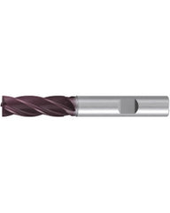 Square End Mill; 10 mm Dia. × 30 mm LOC × 10 mm Shank Dia. × 80 mm OAL ; 5 FL ; Carbide ; AlTiN ; Series 2527A