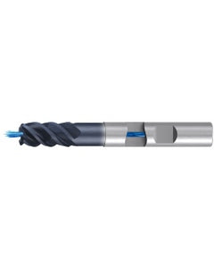 Corner Radius End Mill; 16 mm Dia. × 32 mm LOC × 16 mm Shank Dia. × 108 mm OAL ; 4 FL ; Carbide ; AlTiN ; 2.2 mm R ; Series Jet-Cut