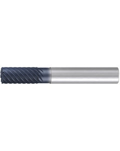 Square End Mill; 8 mm Dia. × 8 mm Shank Dia. × 63 mm OAL ; 8 FL ; Carbide ; AlTiN ; Series 2887A