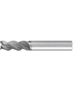 Chamfer End Mill; 2 mm Dia. × 6 mm LOC × 6 mm Shank Dia. × 57 mm OAL ; 2 FL ; Carbide ; Bright ; Series 2544