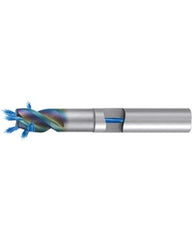 ‎Square End Mill; 1/2″ Dia. × 1/2″ Shank Dia. × 3-1/4″ OAL ; 3 FL ; Carbide ; CrN ; Series 2889RZ