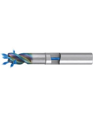 Corner Radius End Mill; 12 mm Dia. × 12 mm Shank Dia. × 83 mm OAL ; 4 FL ; Carbide ; CrN ; Series 2891RZ