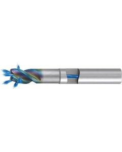 Corner Radius End Mill; 12 mm Dia. × 12 mm Shank Dia. × 83 mm OAL ; 4 FL ; Carbide ; CrN ; Series 2891RZ