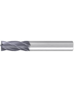 ‎Chamfer End Mill; 1/2″ Dia. × 1″ LOC × 1/2″ Shank Dia. × 3-1/4″ OAL ; 4 FL ; Carbide ; AlCr ; Series 2994L