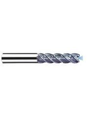 ‎1/4″ Cutting Dia. × 1/4″ Shank Dia. × 3/4″ LOC × 2-1/2″ OAL, 4 Flute, Carbide, Polychrom, Square Endmill, MB-NVDS