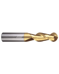 0.375″ Dia. × 0.375″ Shank × 0.5″ DOC × 2″ OAL, ZPLUS, 2 Flute, Ballnose End Mill