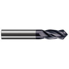 ‎1/8″ Dia. × 1/2″ LOC × 1/8″ Shank Size × 1-1/2″ OAL, 82 Degrees, Carbide, AlTiN Nano, Drill/End Mills