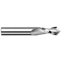 ‎0.039″ Dia. × 1/8″ LOC × 1/8″ Shank Size × 1-1/2″ OAL, 90 Degrees, Carbide, Uncoated, Drill/End Mills