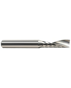 ‎3/32″ Cutting Dia. × 1/8″ Shank Size × 3/8″ LOC × 1-1/2″ OAL, 1 Flute, Carbide, Uncoated, Square End Mill