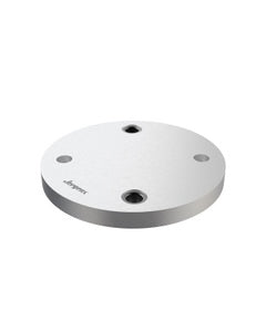 300 mm Diameter Aluminum Fixture Plate, 25 mm Thickness