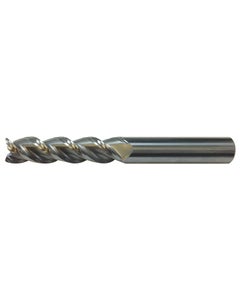 ‎L9719 - 1/8″ Cutting Dia. × 1/2″ LOC × 1/8″ Shank Dia. × 2-1/2″ OAL, 0.015″ Corner Radius, 6 Flutes, Carbide, AlTiN Coating, Corner Rounding Endmill