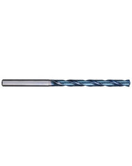 U Dia. x 10 mm Shank Dia. × 166 mm OAL, 140 Degrees, 8xD, 2 Flutes, Aqua Revo D, Solid Carbide Drills