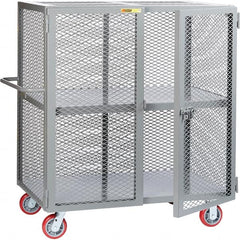 Little Giant - Lockers Type: Heavy Duty Mesh Security Cabinet Number of Tiers: 2 - Caliber Tooling