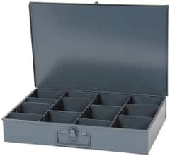 Durham - Vertical Adjustable Compartment Small Steel Storage Drawer - 18 Inches Wide x 12 Inches Deep - Caliber Tooling