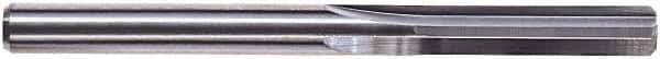 M.A. Ford - 27/64" Solid Carbide 6 Flute Chucking Reamer - Straight Flute, Straight Shank, 1-3/8" Flute Length, 3-3/4" OAL - Caliber Tooling