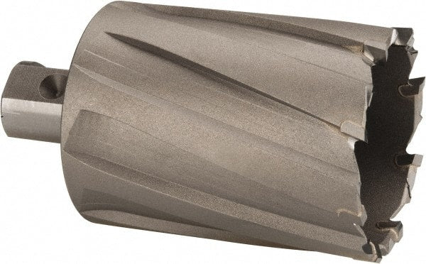 Nitto Kohki - 1-13/16" Diam x 2" Deep Carbide-Tipped Annular Cutter - Caliber Tooling