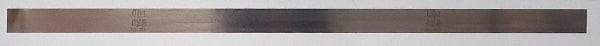 Made in USA - 0.012 Inch Thick x 10 Ft. Long x 1/2 Inch Wide, Feeler Stock Roll - Stainless Steel - Caliber Tooling