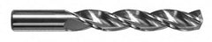 M.A. Ford - 0.2126" 118° Solid Carbide Jobber Drill - Bright Finish, Right Hand Cut, Spiral Flute, Straight Shank, 93mm OAL, Faceted Point - Caliber Tooling