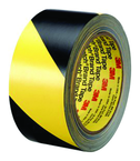 List 5702 48 x" x 36 yds Safety Stripe Tape - Black/Yellow - Caliber Tooling