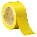 List 471 1" x 36 yds Vinyl Tape - Yellow - Caliber Tooling