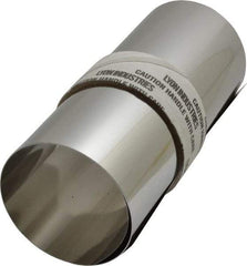 Made in USA - 50 Inch Long x 6 Inch Wide x 0.003 Inch Thick, Roll Shim Stock - Stainless Steel - Caliber Tooling