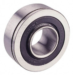 Value Collection - 5/8" Bore Diam, 1-3/4" OD, Double Seal Semi Ground Extra Light Radial Ball Bearing - 1 Row, Round Bore, 707 Lb Static Capacity, 1,366 Lb Dynamic Capacity - Caliber Tooling