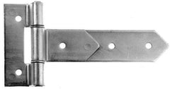 Made in USA - 8" Long x 2" Wide, Hinge - Aluminum, Brushed Finish - Caliber Tooling