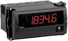 Simpson Electric - 3-1/2 Digits, Digital LED, DC Voltmeter, Panel Meter - 50/60 Hz, 10 Megohms, 120 VAC, 2 VDC, Red - Caliber Tooling