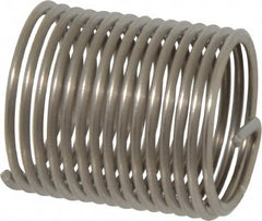 Heli-Coil - 3/4-16 UNF, 1-1/8" OAL, Free Running Helical Insert - 15-1/8 Free Coils, Tanged, 304 Stainless Steel, Bright Finish, 1-1/2D Insert Length - Caliber Tooling