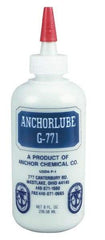 Made in USA - Anchorlube G-771, 5 Gal Pail Cutting Fluid - Water Soluble, For Broaching, Counterboring, Drawing, Drilling, Engraving, Fly-Cutting, Hole Extruding, Milling, Piercing, Punching, Sawing, Seat Forming, Spot Facing, Tapping - Caliber Tooling