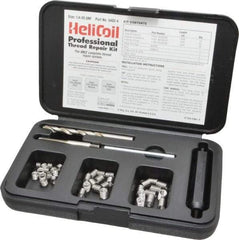 Heli-Coil - 36 Inserts, 1/4-28 UNF, Thread Repair Kit - 0.375" Insert Length - Exact Industrial Supply