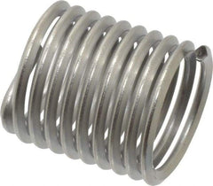 Heli-Coil - 3/4-10 UNC, 1-1/8" OAL, Free Running Helical Insert - 9-3/8 Free Coils, Tanged, Stainless Steel, Bright Finish, 1-1/2D Insert Length - Caliber Tooling