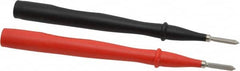 Fluke - Black/Red Electrical Test Equipment Probe - Use with Fluke 175, 177, 179 True RMS Digital Multimeters, Fluke 345 Powers Quality Clamp Meters, Fluke 373 True RMS AC Clamp Meters, Fluke 374 FC True-rms AC/DC Clamp Meters - Caliber Tooling