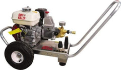 Dirt Killer - Gas, 6.5 hp, 2,600 psi, 3.5 GPM, Cold Water Pressure Washer - 50' x 3/8" Hose - Caliber Tooling