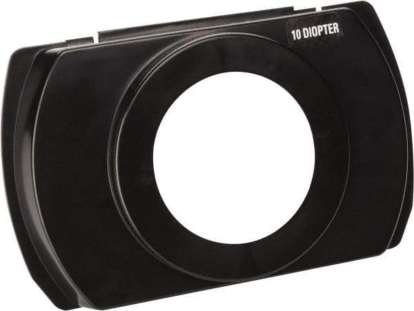 Electrix - 8 Diopter, 3" Wide, Task & Machine Light Magnifier Lens - Black, For Use with 7450 & 7452 Magnifiers - Caliber Tooling