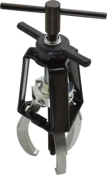 Posi Lock Puller - Steel 3-Jaw Miniature Bearing Puller Posilock Puller - 2-1/4" Reach, For Bearings, Gears & Pulleys - Caliber Tooling