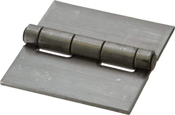 Value Collection - 3" Long x 3" Wide x 0.12" Thick, 316 Stainless Steel Commercial Hinge - 0.25" Pin Diam - Caliber Tooling