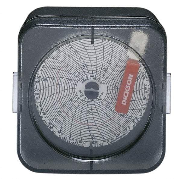 Dickson - 50 to 96°F, 24 Hour Recording Time Chart - 3 Inch Diameter, Use with Sc3 Recorders - Caliber Tooling