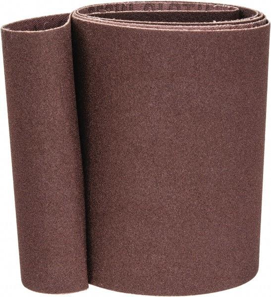 Tru-Maxx - 4" Wide x 48" OAL, 150 Grit, Aluminum Oxide Abrasive Belt - Aluminum Oxide, Very Fine, Coated, X Weighted Cloth Backing - Caliber Tooling