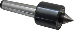 Riten - MT4 Taper Shank, 2-3/8" Head Diam 2,200 Lb Capacity Live Center - 2,500 Max RPM, 2-1/4" Head Length, 1" Point Diam, 1-1/4" Point Len, 1,100 Lb Max Workpc, Standard Point - Caliber Tooling